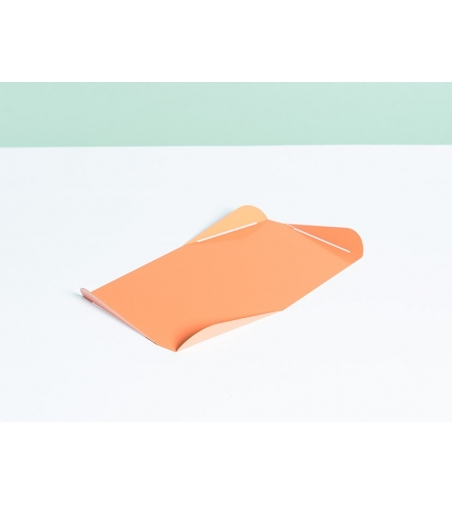 Plateau rectangulaire en métal Pliè - Giacopini Design