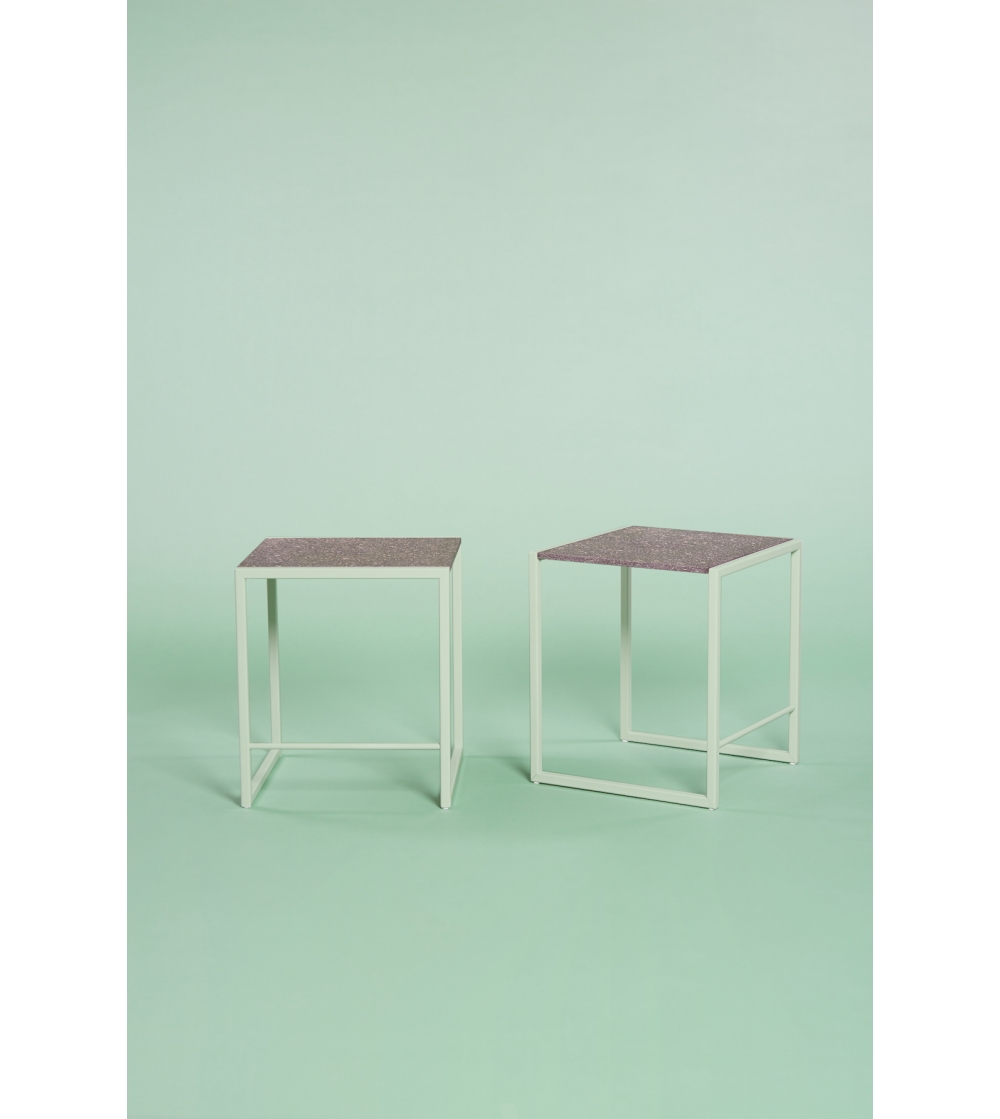 Metal stool Jean - Giacopini Design