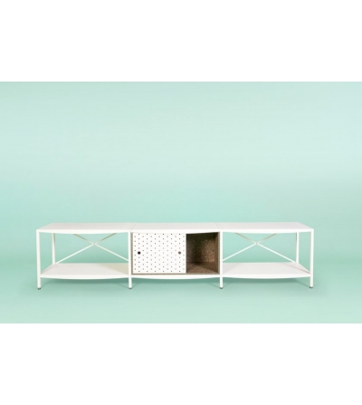 Sideboard aus Metall Jean 04 - Giacopini Design 2