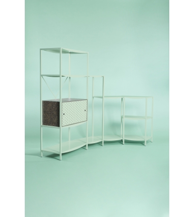 Bibliothèque en métal Jean 03 - Giacopini Design