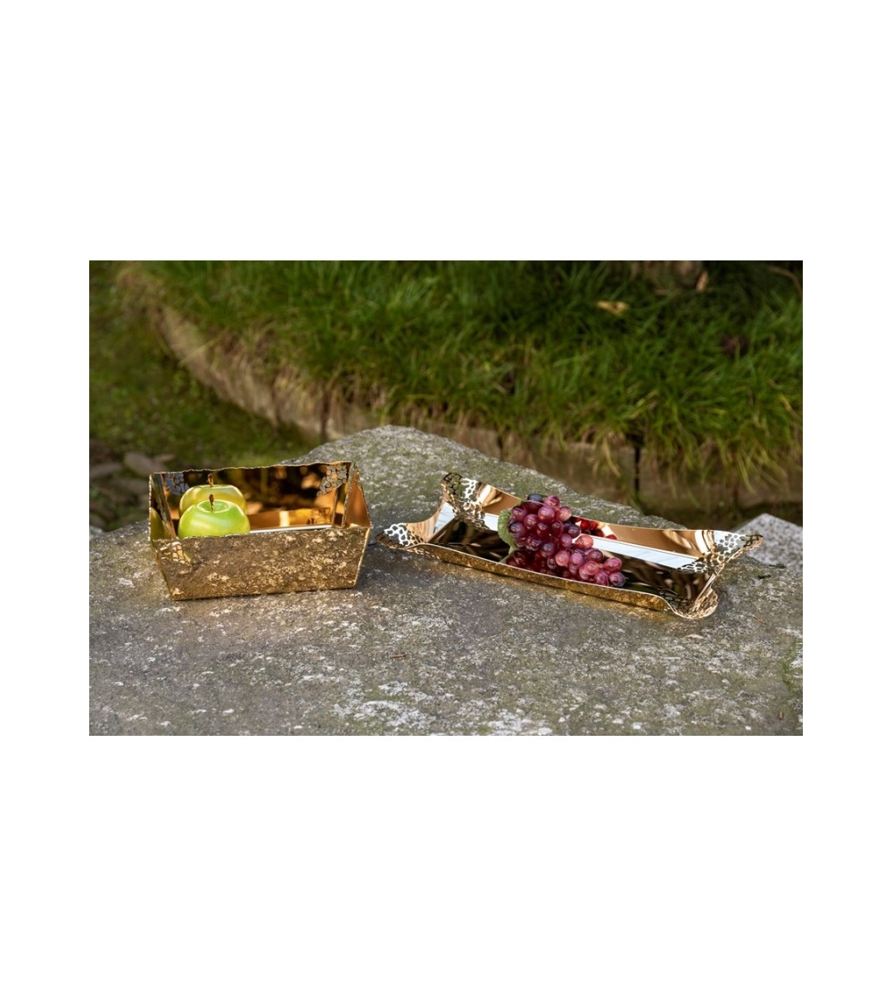 Basket in 18/10 stainless steel and...