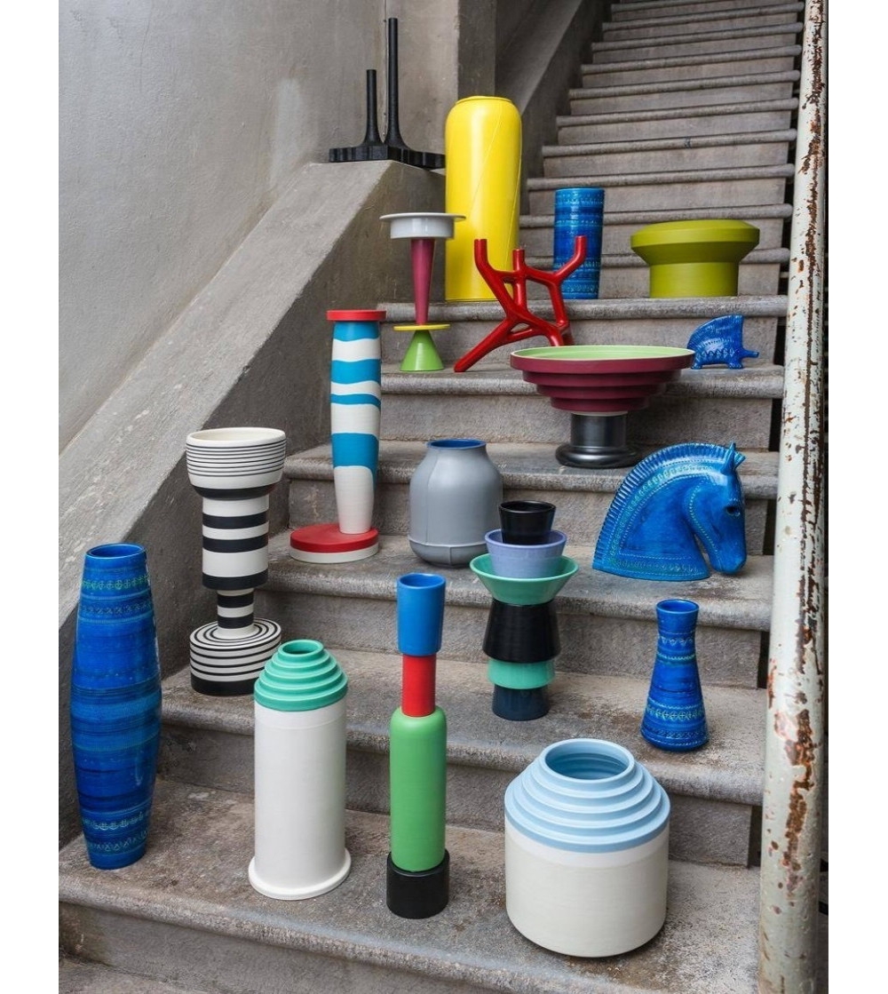Vase mit Griffen Rimini Blu Aldo...