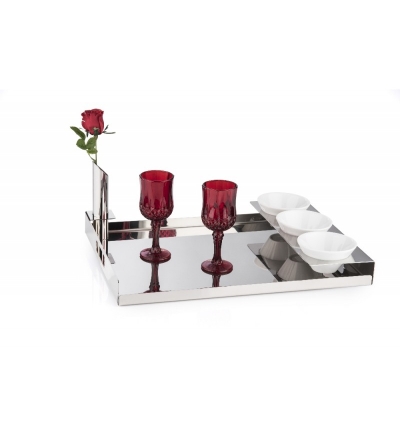 Plateau en acier inoxydable 18/10 O.R011 Elleffe Design