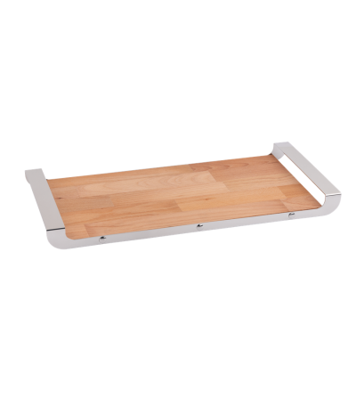 Planche À Découper Bois Et Acier 0.TA210 - Elleffe Design