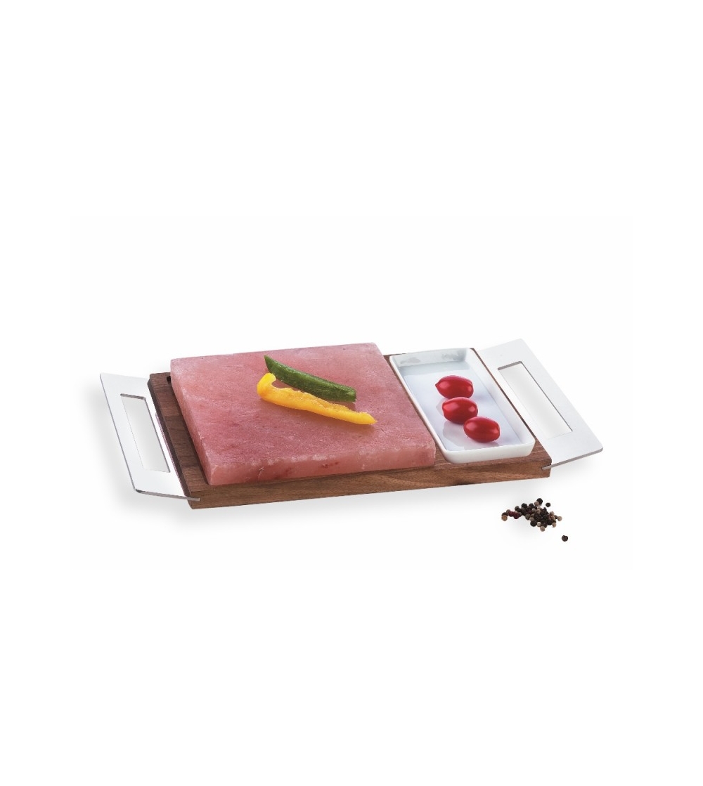 0.TA209 Wood Steel Cutting Board - Elleffe Design