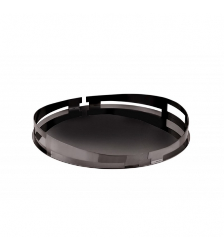 Plateau Noir Rond 0.LE001.NL - Elleffe Design
