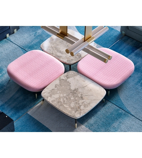 Sabrina Large Pouf - Luigi Volpi