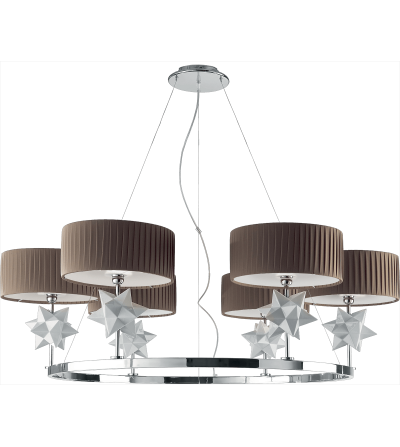 Chandelier 6 lights Miracolo 5599/6 - Le Porcellane