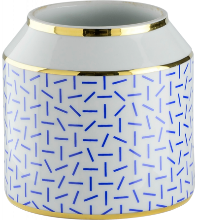 Vase Cylindrique 6622 Clementine - Le Porcellane