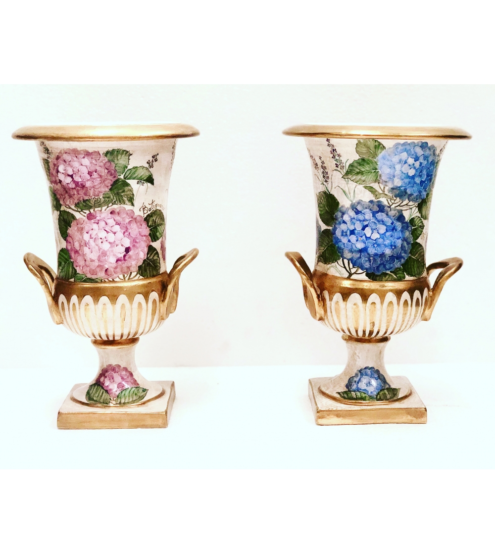 Vaso In Ceramica Decoro 419 - Batignani Ceramiche