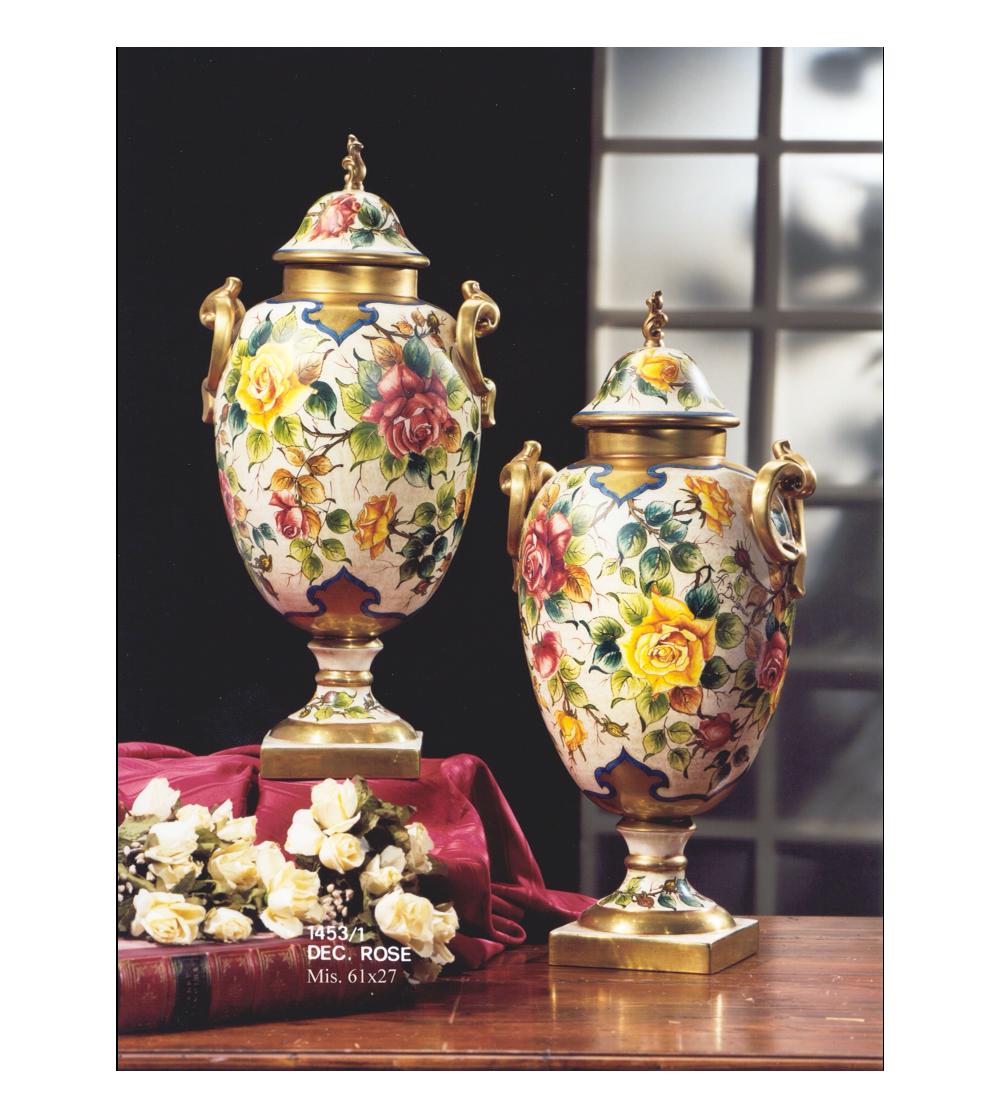 Batignani Ceramiche - Potiche Ceramic 1453/1 Decoration 412