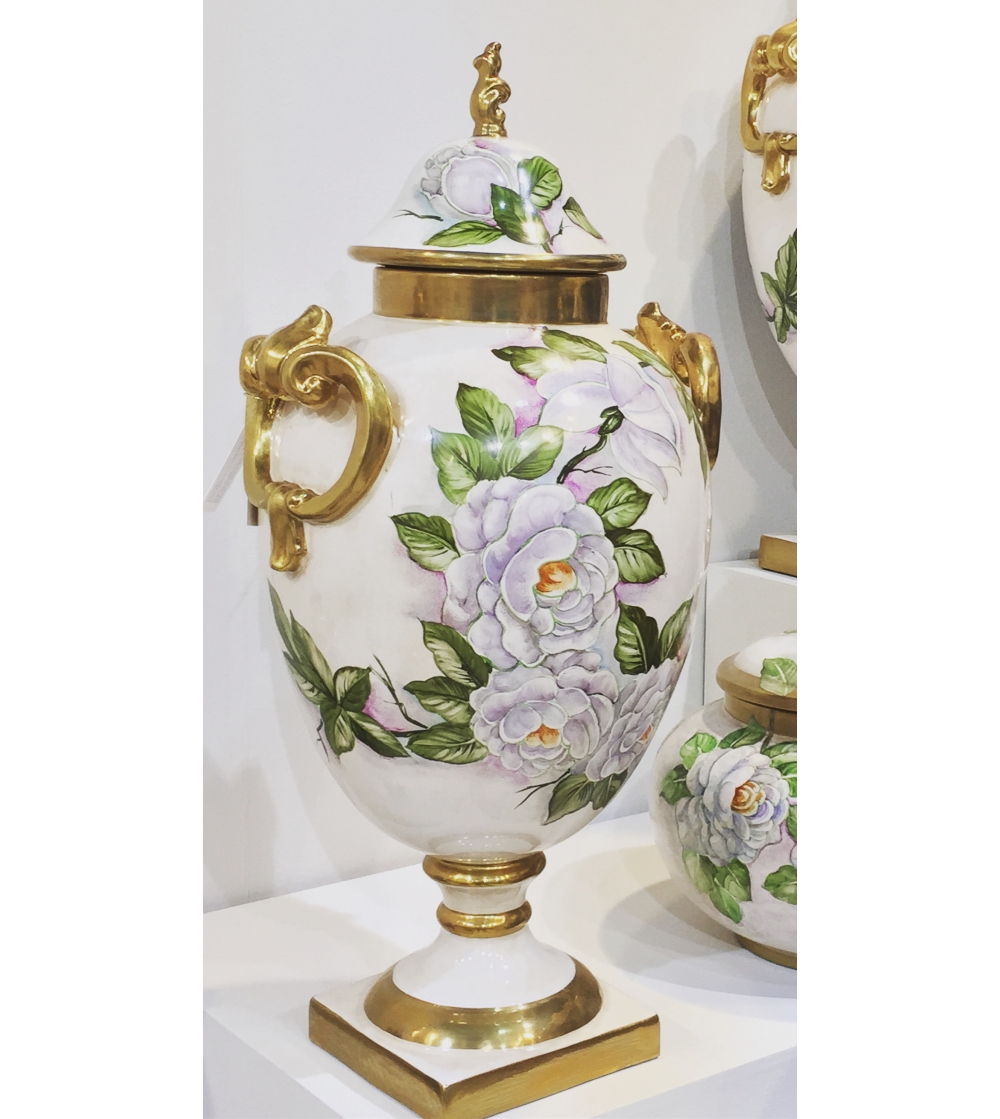 Batignani Ceramiche - Potiche in Keramik 1453/1 Dekor 466
