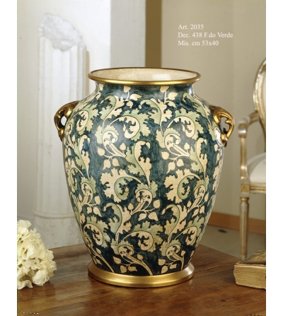 Batignani Ceramiche - Umbrella Stand In Ceramic 2035...