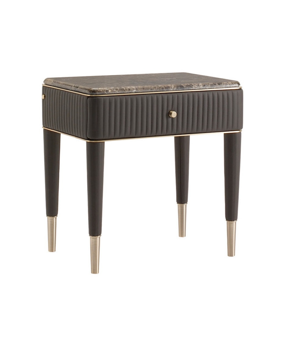 Augusta 1 Drawer Nightstand - Luigi Volpi