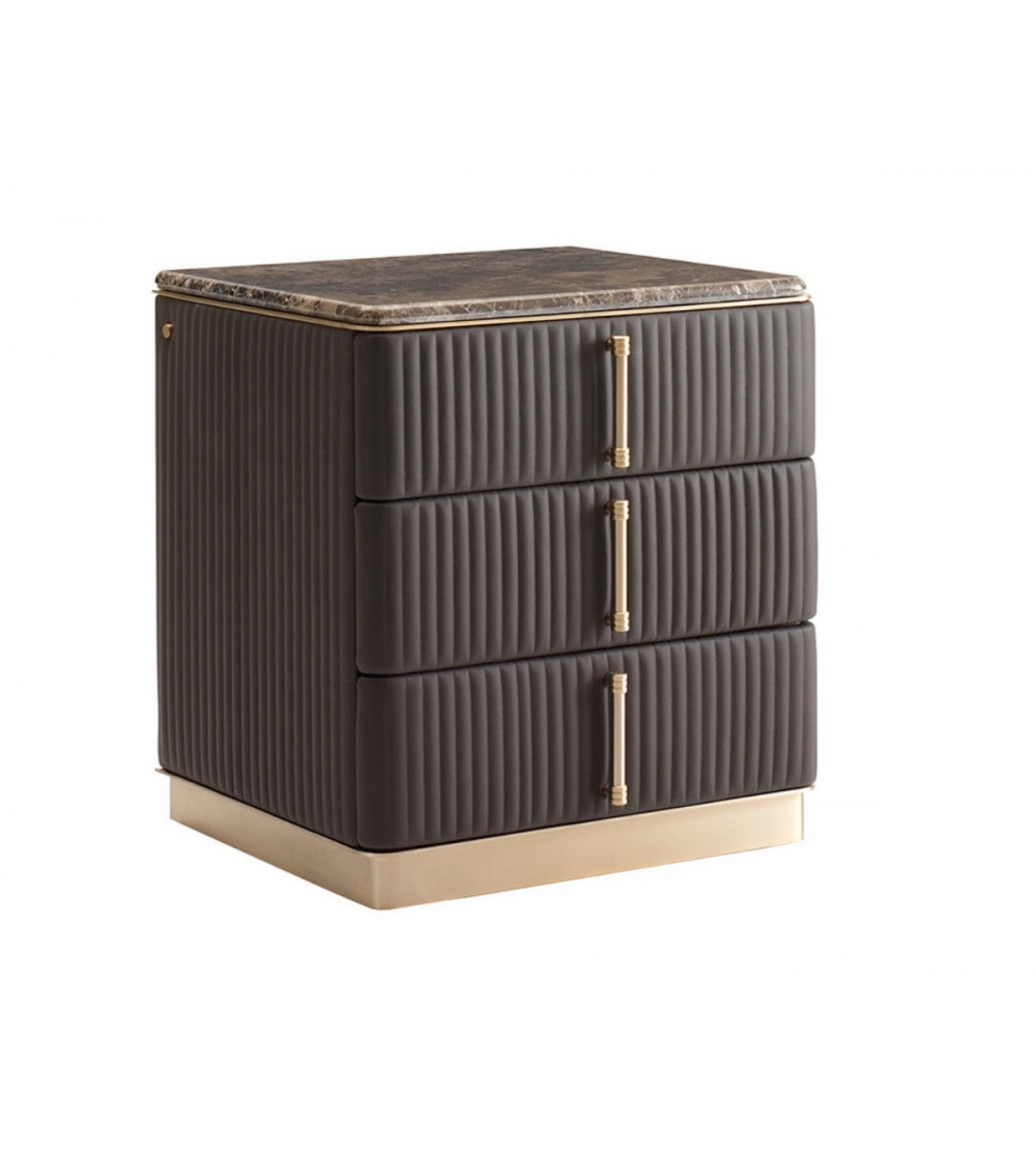 Augusta 3 Drawers Nighstand - Luigi Volpi