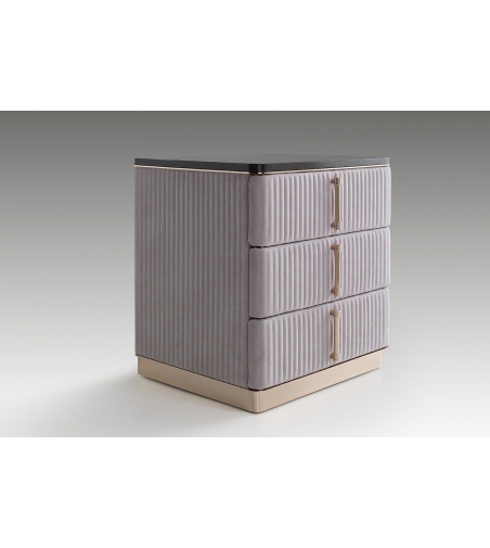 Augusta 3 Drawers Nighstand - Luigi Volpi