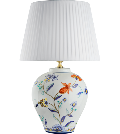 Lampada da tavolo grande 6200 Fiori Policromo - Le...