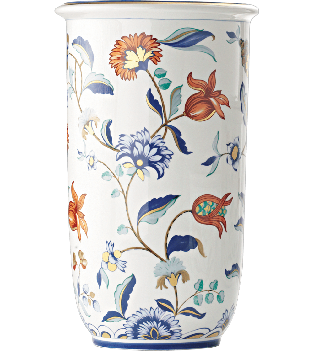 Umbrella stand Polychrome Flowers 5343 - Le Porcellane