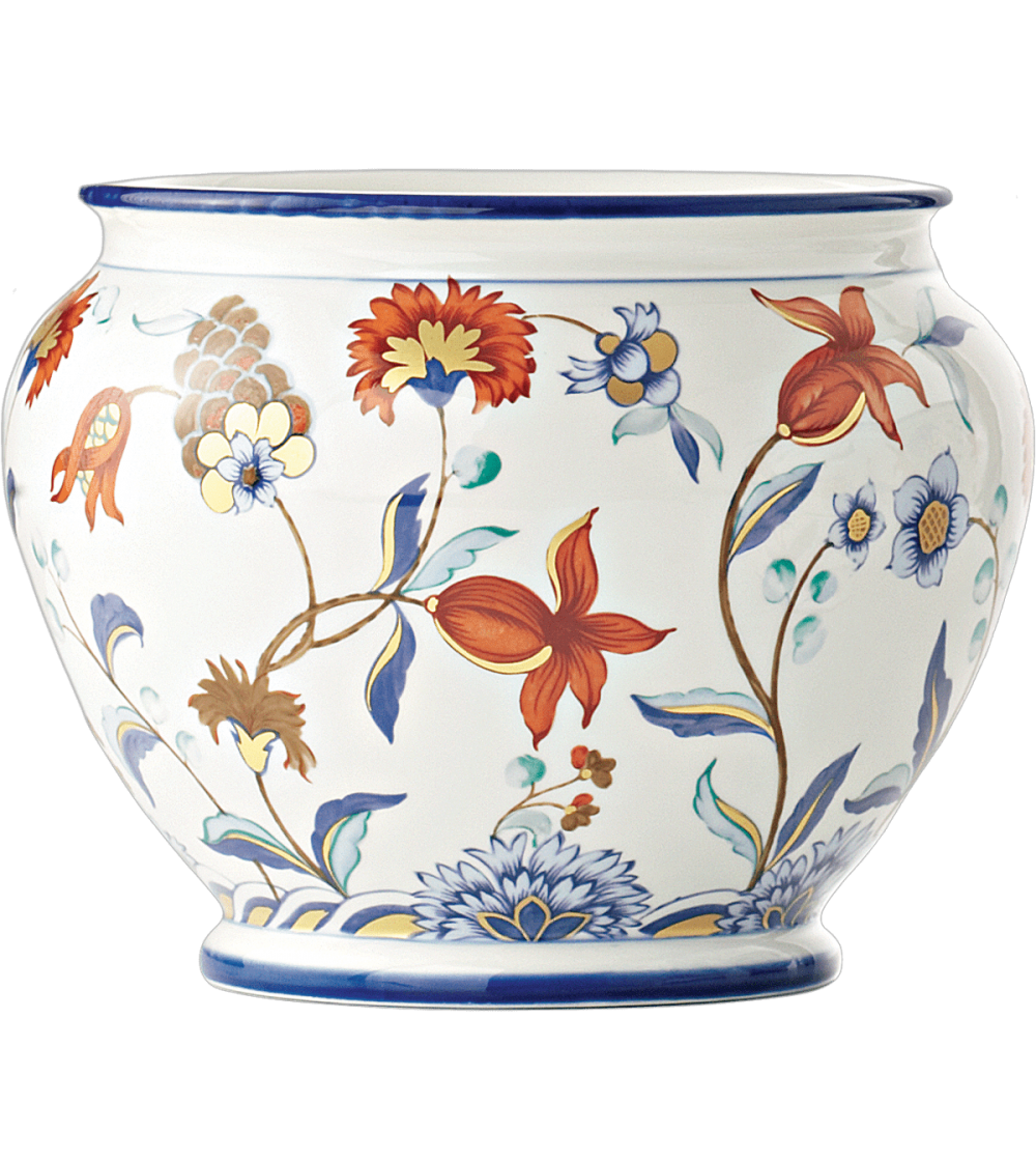 Cachepot Fiori Policromo 3252 - Le Porcellane