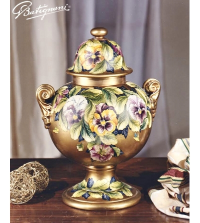 Batignani Ceramiche - Potiche In Keramik 2067 Gold