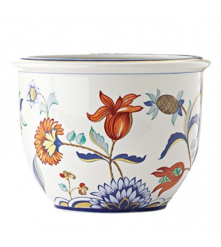 Cachepot Fiori Policromo 5344 - Le Porcellane