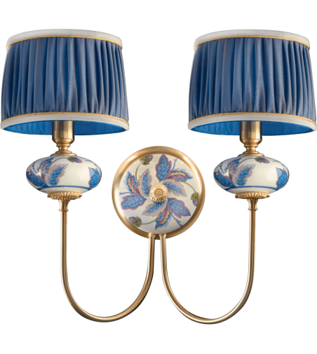 Wandlampen 2 Licht 5689/2 Herbst - Le Porcellane