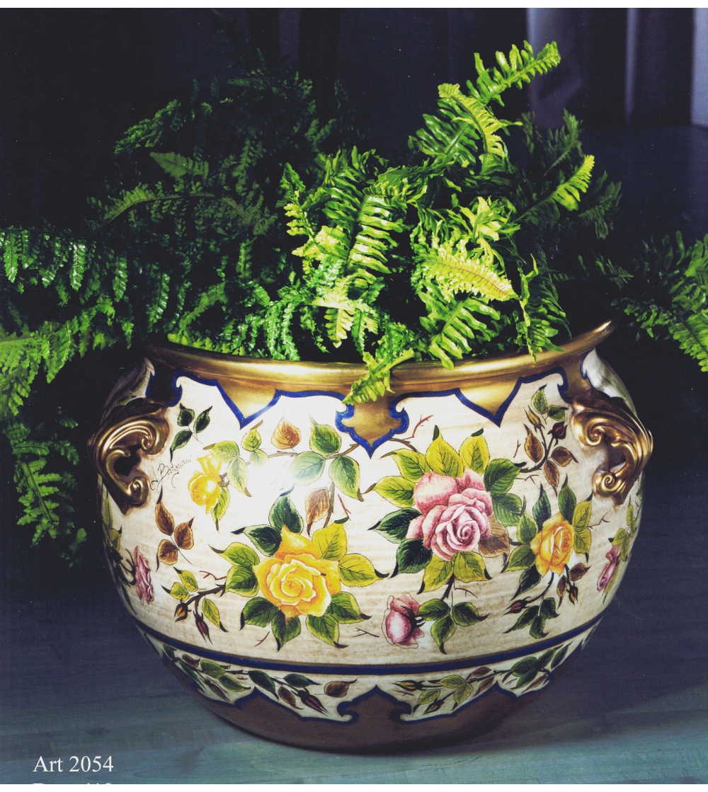 Batignani Ceramiche -  Flowerpot Holder Decor 412