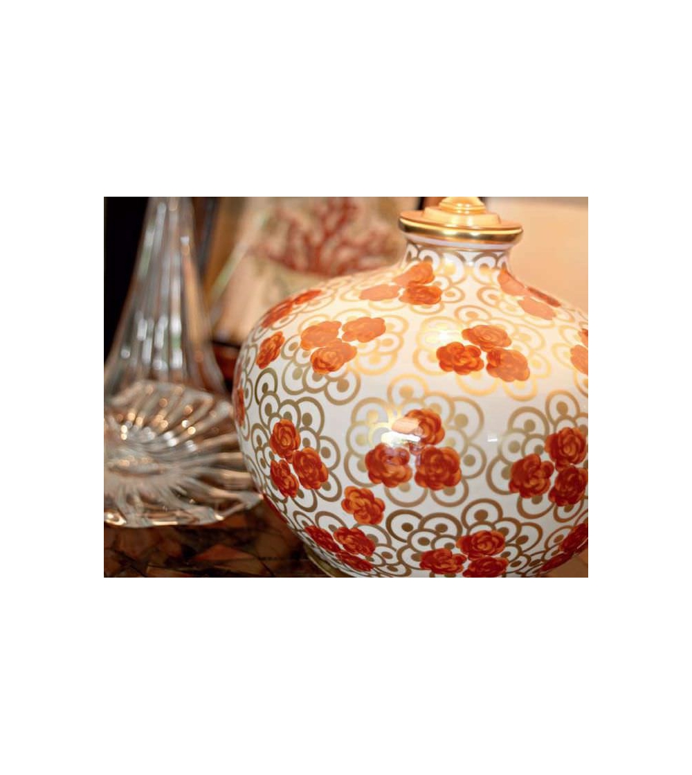 Table lamp 5476 Red roses - Le...