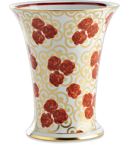 Vase 5473 Red roses - Le Porcellane
