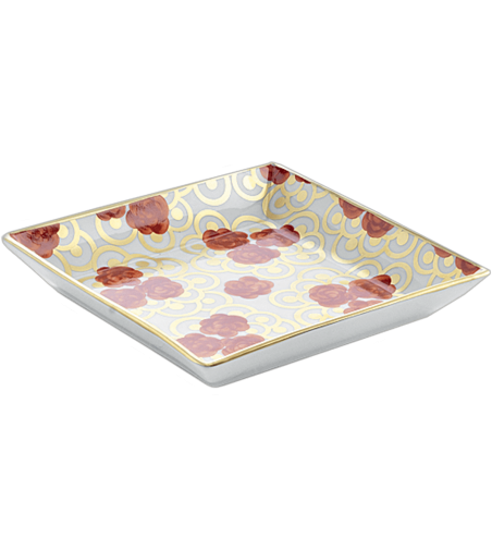 Pocket emptier Red roses 5475 - Le Porcellane
