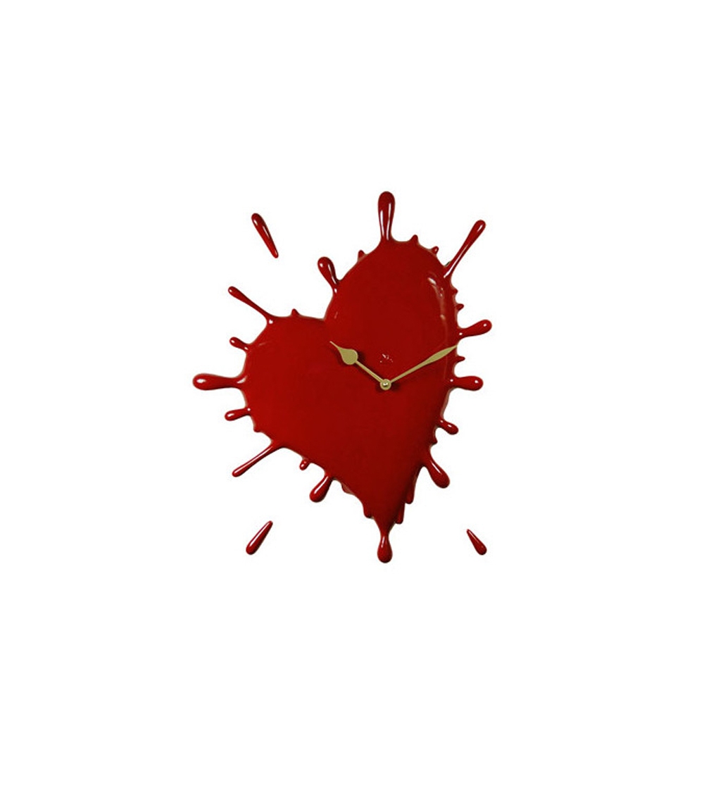 Antartidee Crazy Heart Clock