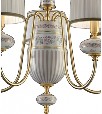 Kronleuchter mit Lichtern Limoges 5718 - Le Porcellane 2