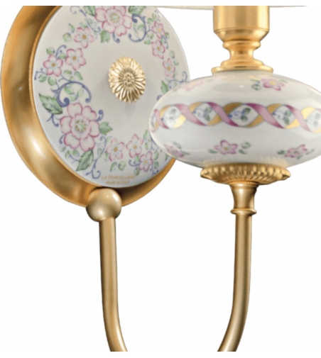 Applique 1 Luce Limoges 5719/1 - Le Porcellane
