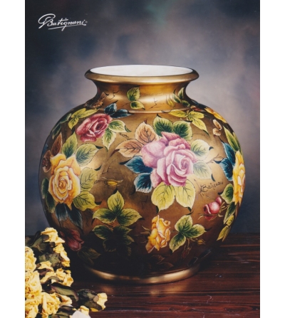 Batignani Ceramiche - Vase 1506/2 Dekor 412