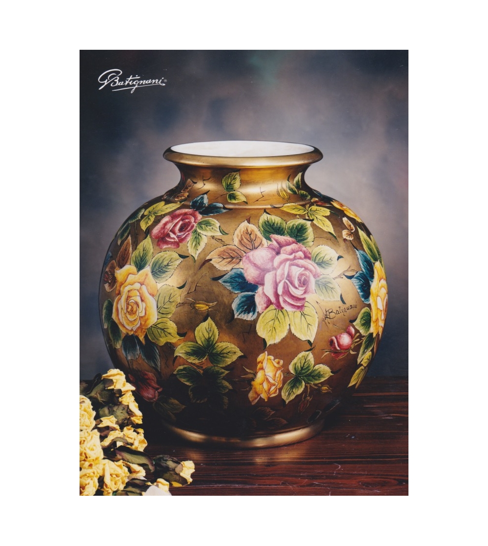 Batignani Ceramiche - Vase 1506/2 Decor 412