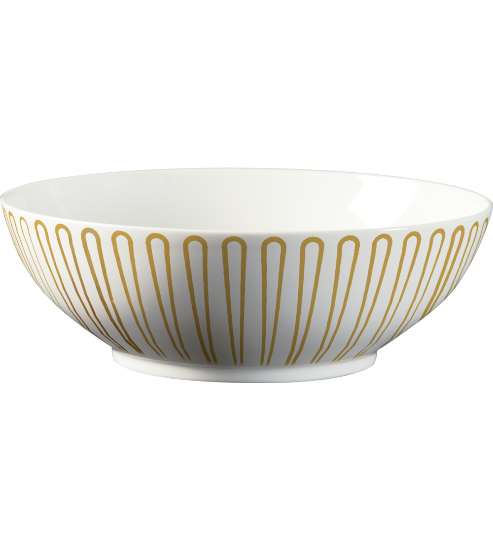 5882 Bowl Baroqeat Oro - Le Porcellane