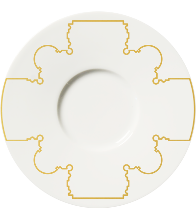 Set Tee 5867 Baroqeat Oro - Le Porcellane 2