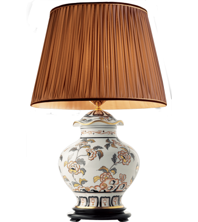 Chinese Flowers 2445 table lamp - Le Porcellane