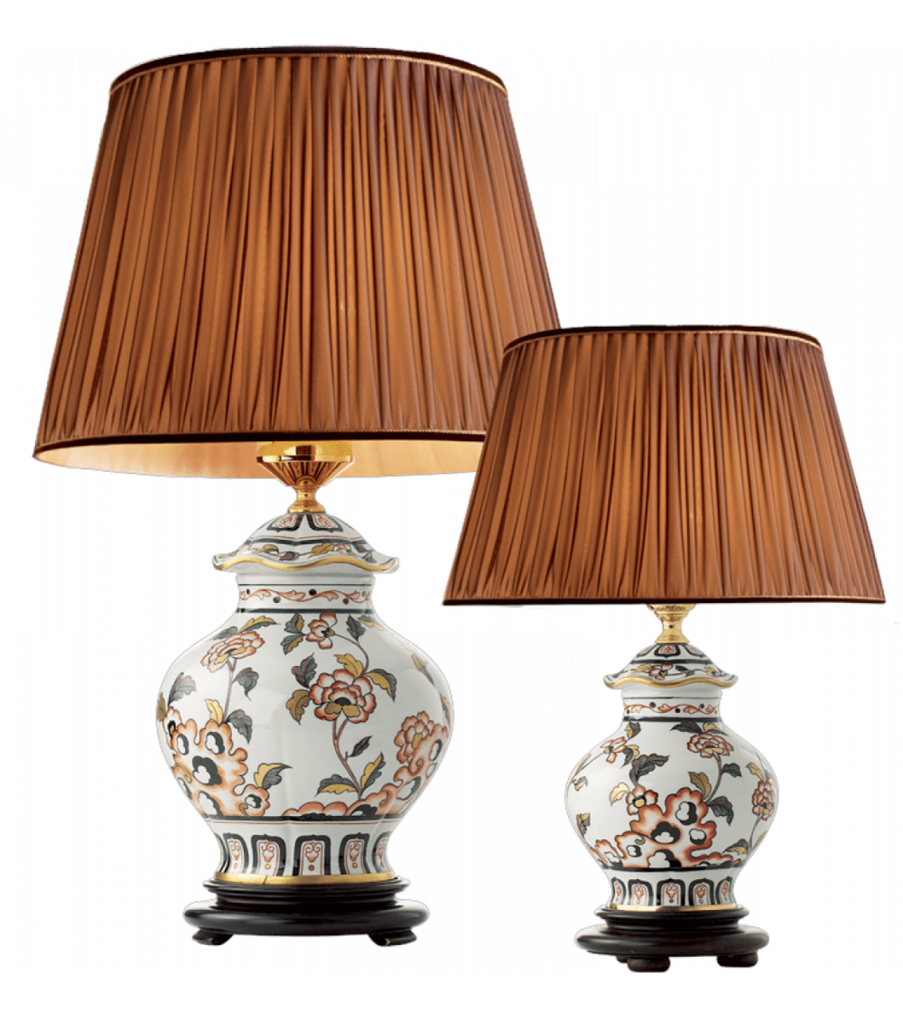 Table lamp Chinese Flowers 2447 - Le Porcellane