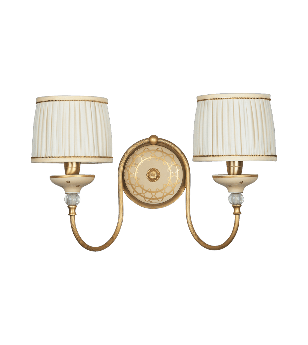 2 Lights Wall Lamp 5045 Elite - Le Porcellane