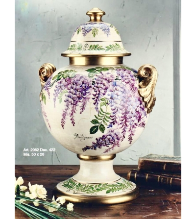 Potiche Art. 2062 Decoro 422 - Batignani Ceramiche