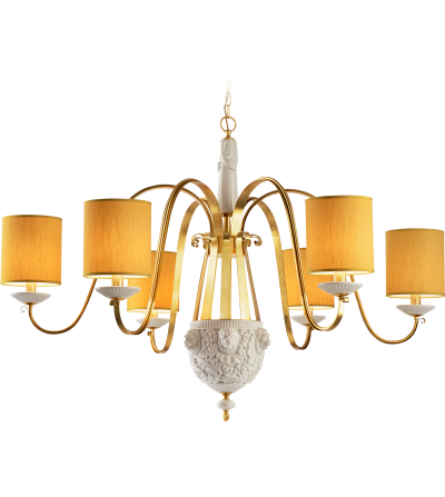 Chandelier 6 lights 5830/6 Principe - Le Porcellane