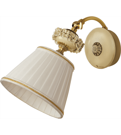 1 lámpara mural de luz 5176 Bandeau Fleurs - Le Porcellane