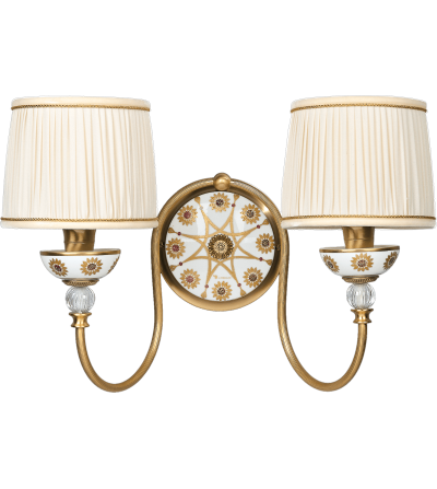 Lámpara de pared 2 luces 5029/2 Ponte Vecchio - Le...
