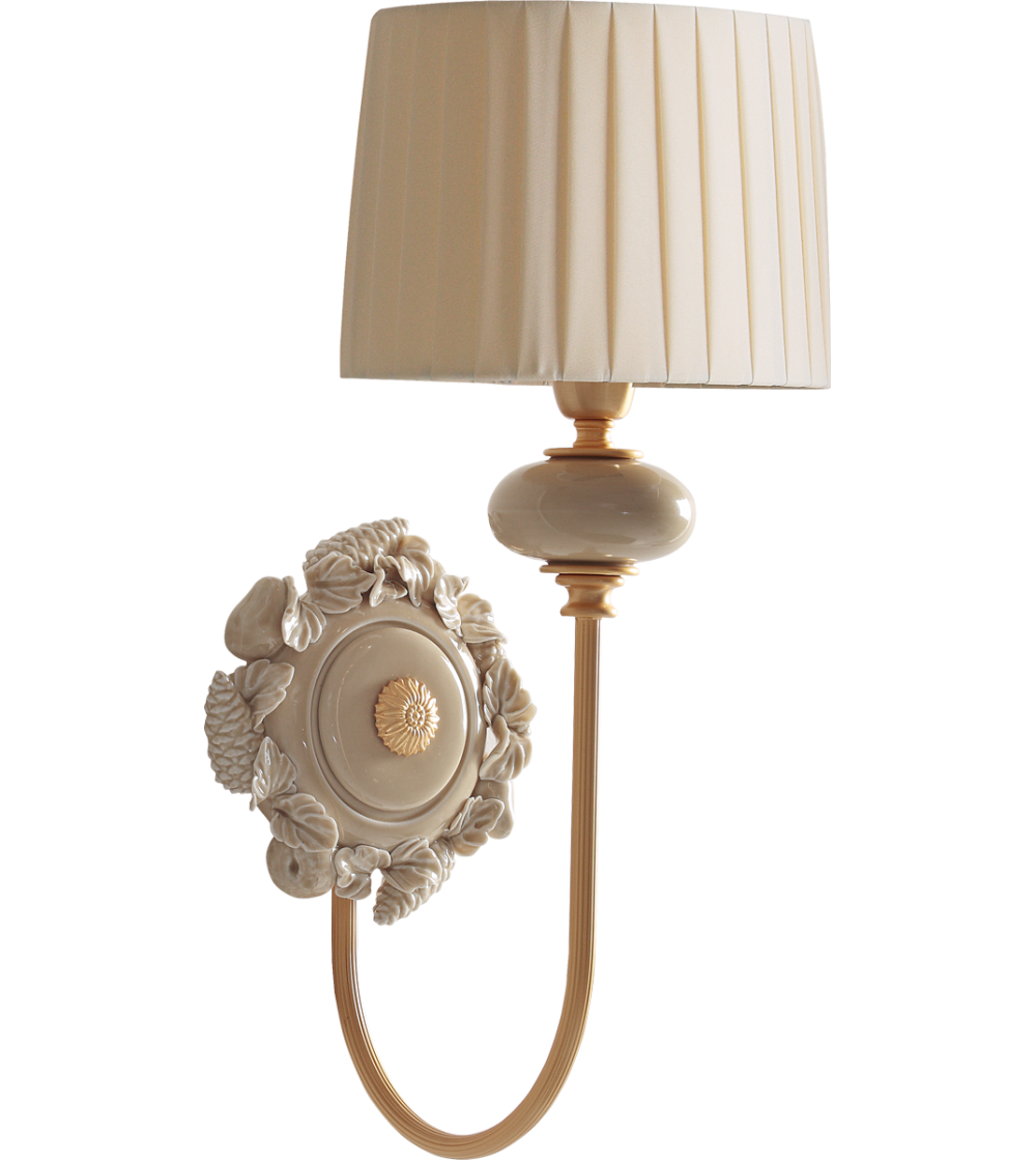 1 Lights Wall Lamp 5607/1 Fruits - Le Porcellane