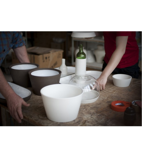 Atipico - Raw Ceramic Salad Bowl