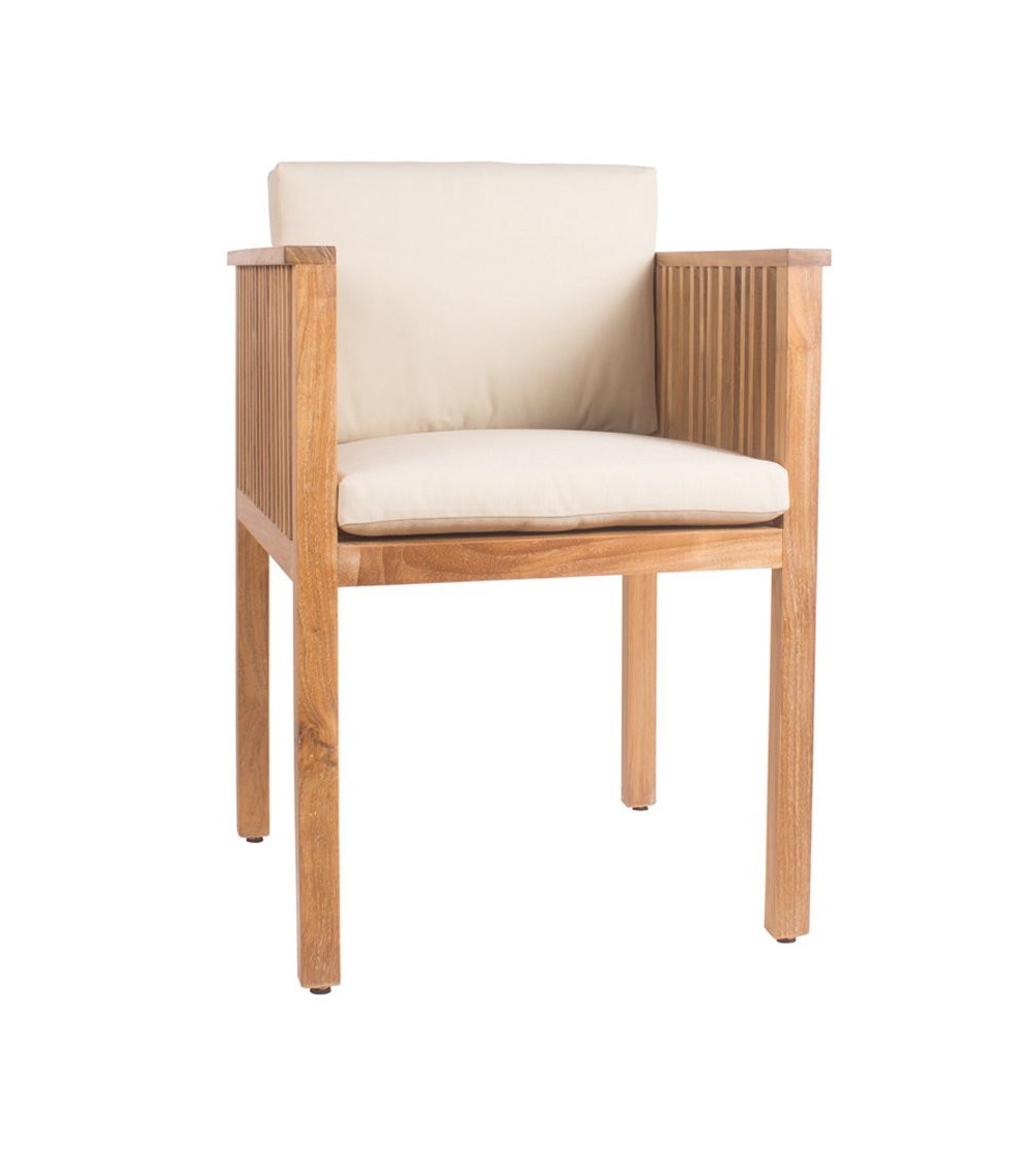 Fauteuil Code In Teak - Il Giardino Di Legno