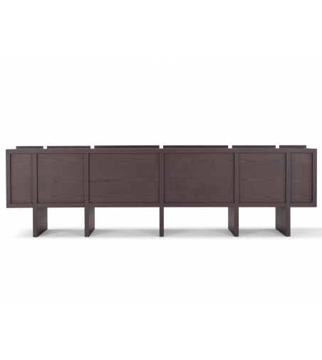Aparador Con Puertas De Cuero Parere 2 M06 - Amura