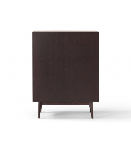 Theo Sideboard 474 With Leather Doors - Amura