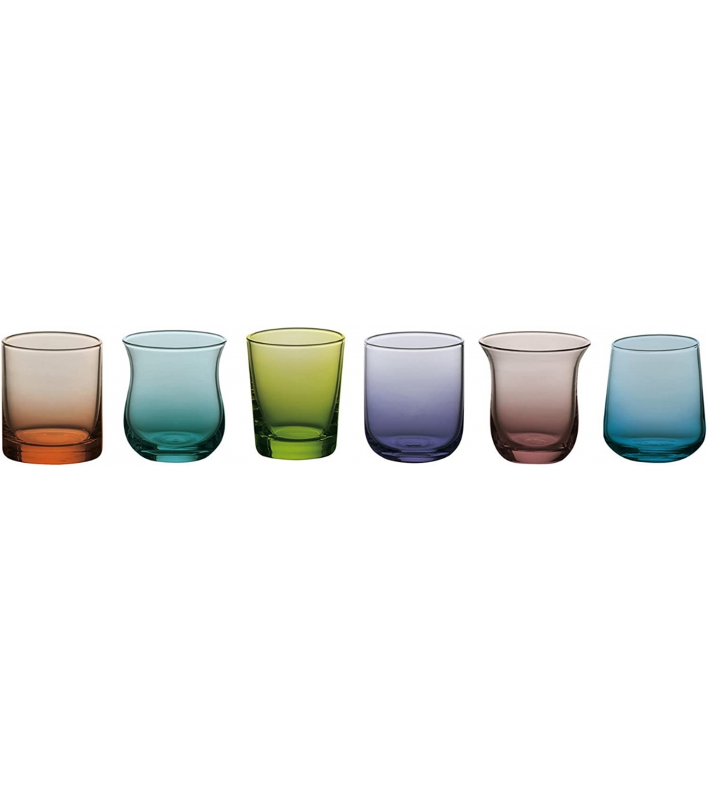 Ensemble 6 Verres Alcool Diseguale - Bitossi Home